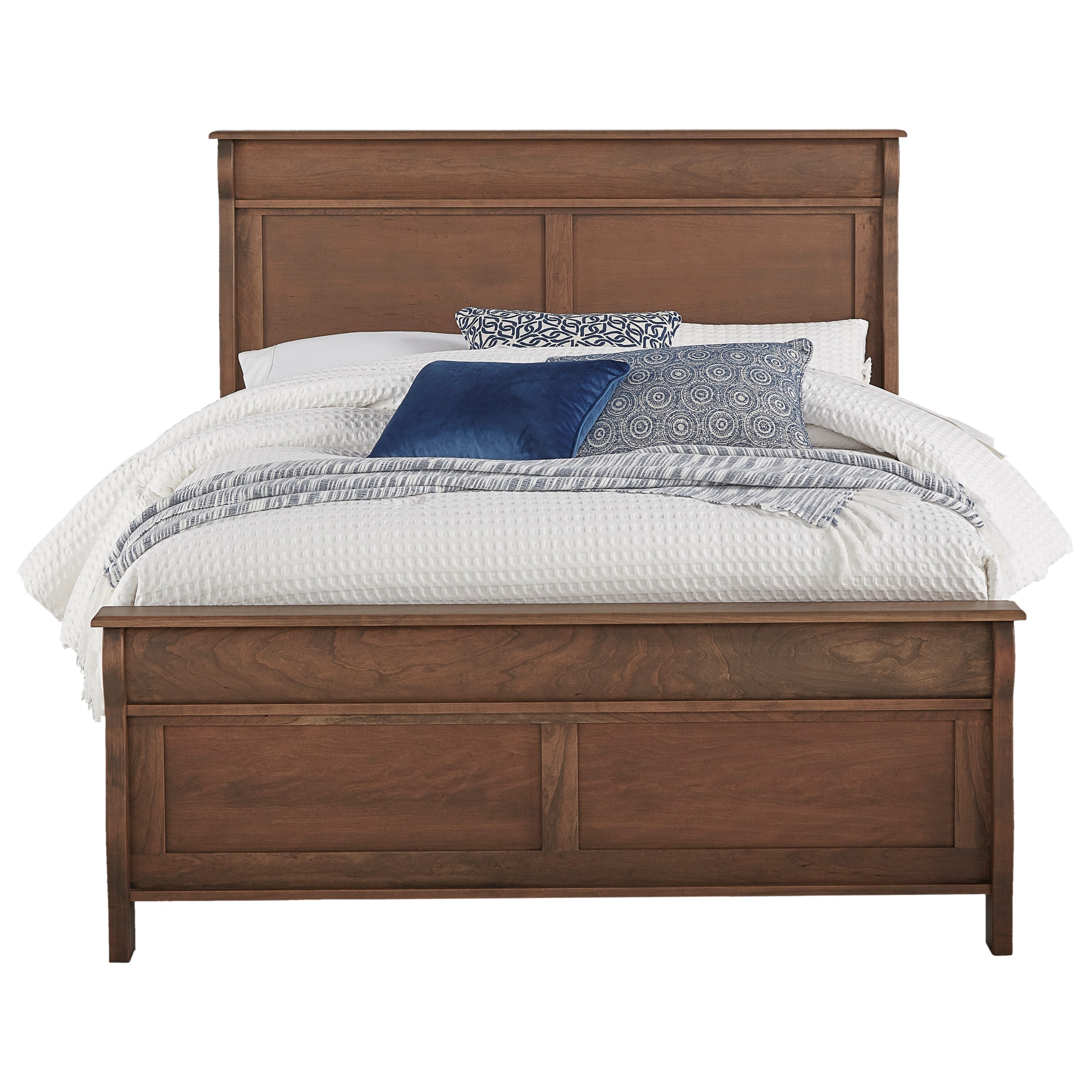 Daniels Amish Highland Customizable Solid Wood QueenSize Bed Sprintz